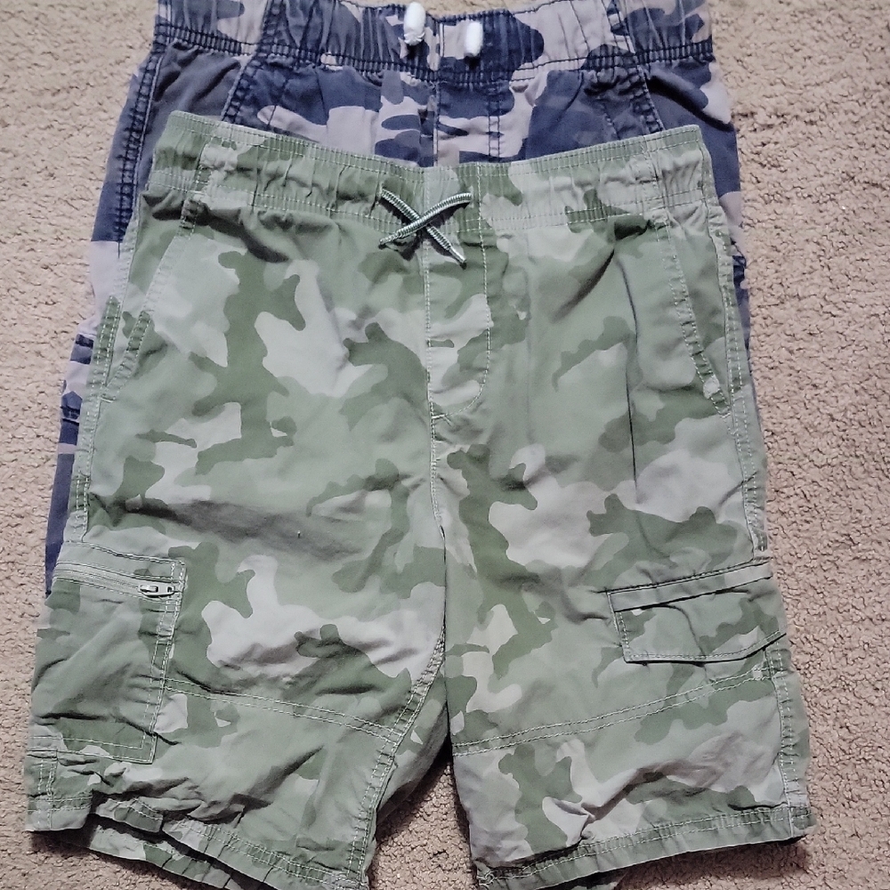 Camo Cargo Short Set